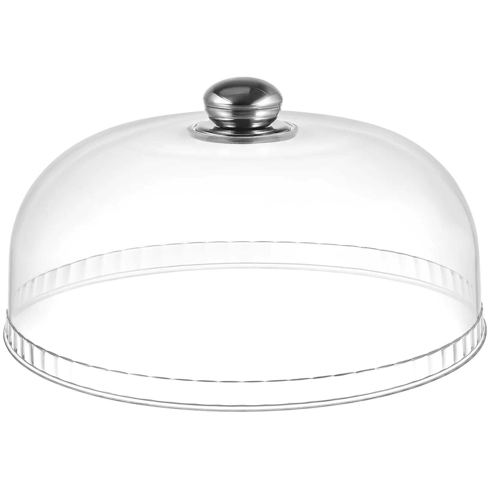 Микроволновая печь пластиковая прозрачная крышка торты еда из нержавеющей стали