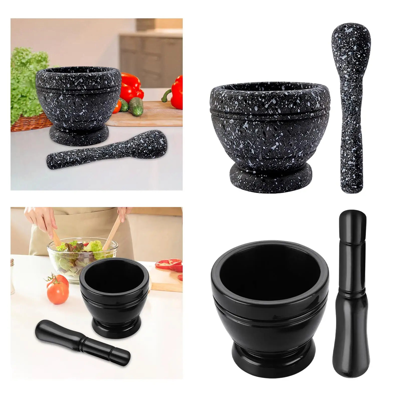 Многофункциональная глубокая миска для специй чесночный пресс перца свежих