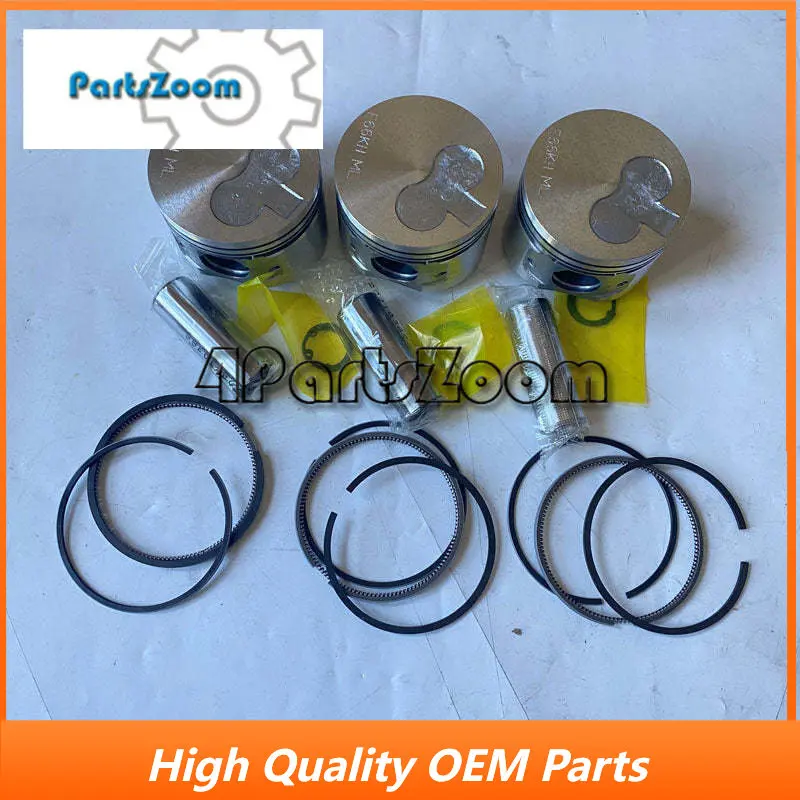 TK3.74 TK374 Piston Kit W/ Ring Set For Thermo King Generator Engine