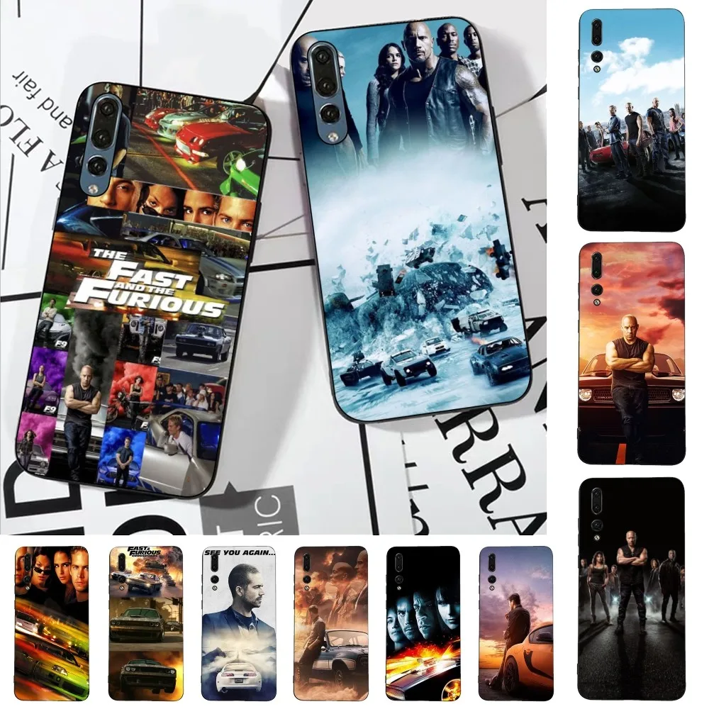 Fast And Furious Classic Movie Phone Case For Huawei P 8 9 10 20 30 40 50 Pro Lite Psmart Honor 70 Mate 20lite