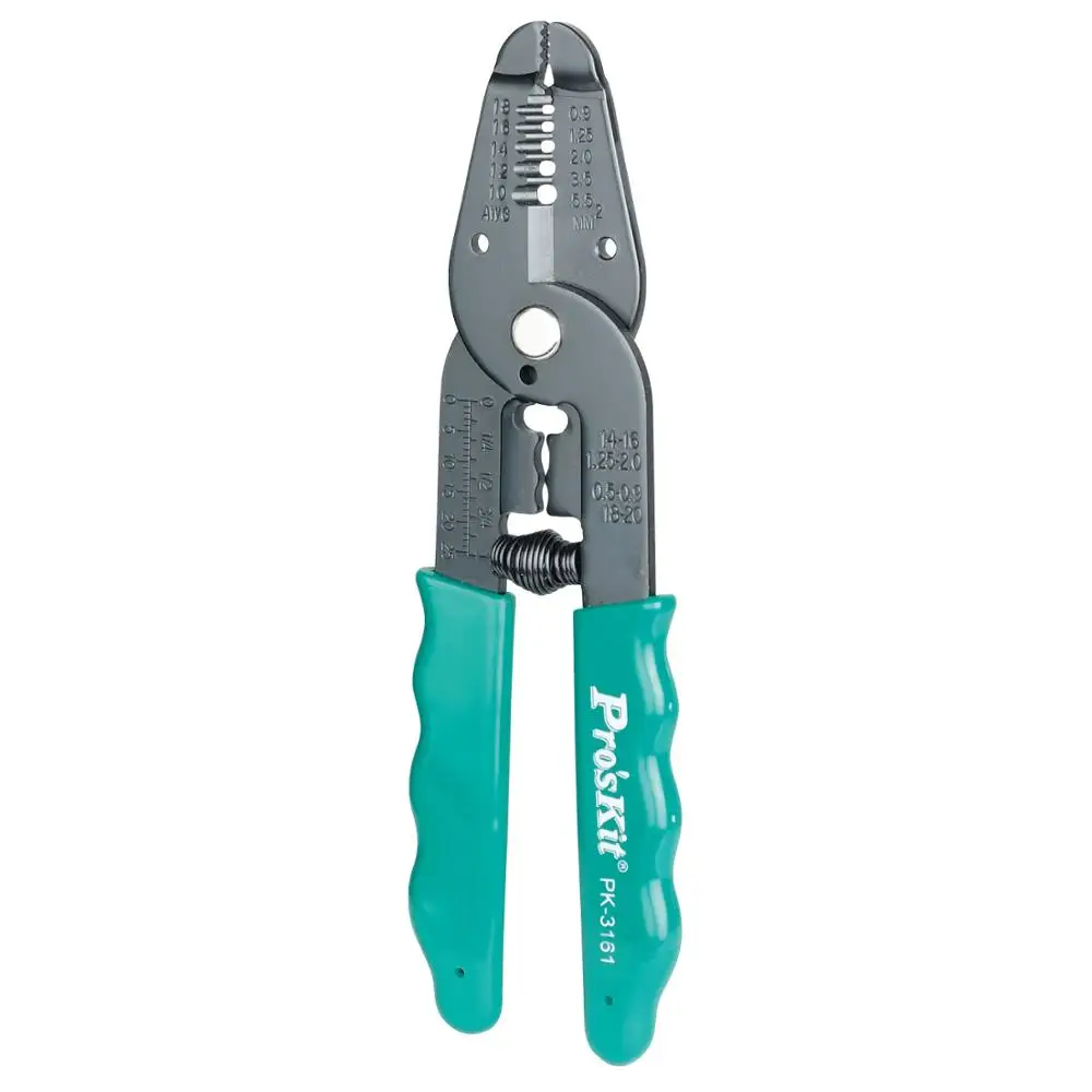 Original Pro'sKit 7 in 1 Wire Stripping tool 8PK-3161/8PK-3162/8PK-3163 Multifunctional Crimping Stripping Pliers