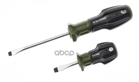 Отвертка С 2-Х Компонентной Ручкой Шлицевая 8х150 Мм Дело Техники арт. 721086