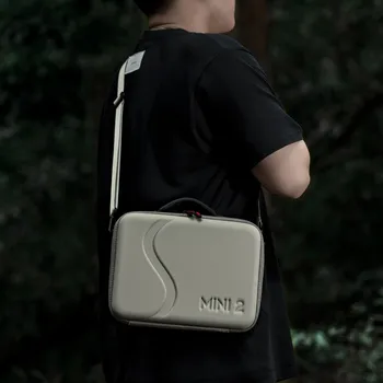 DJI Mini 2 Storage Bag Handbag PU Shoulder Bag Portable Carrying Case Waterproof Box For DJI Mavic Mini 2 3 SE Drone Accessories 3