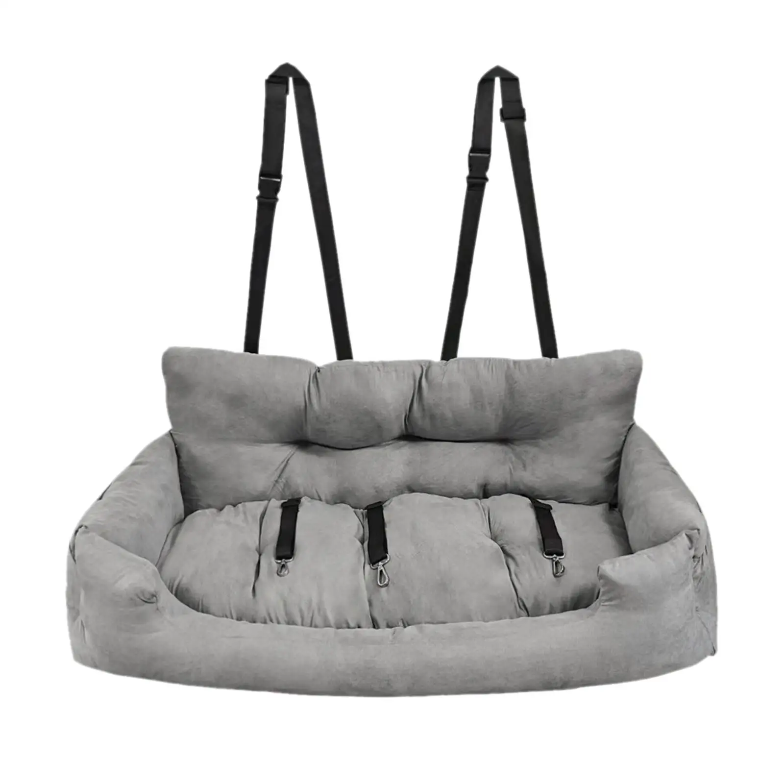 

Booster Seat Dog Seat Nest Portable Kennel Car Transport Sofa Soft for Back Seat Carrier Bed for Dogs Kitty Cats Puppy Supplies