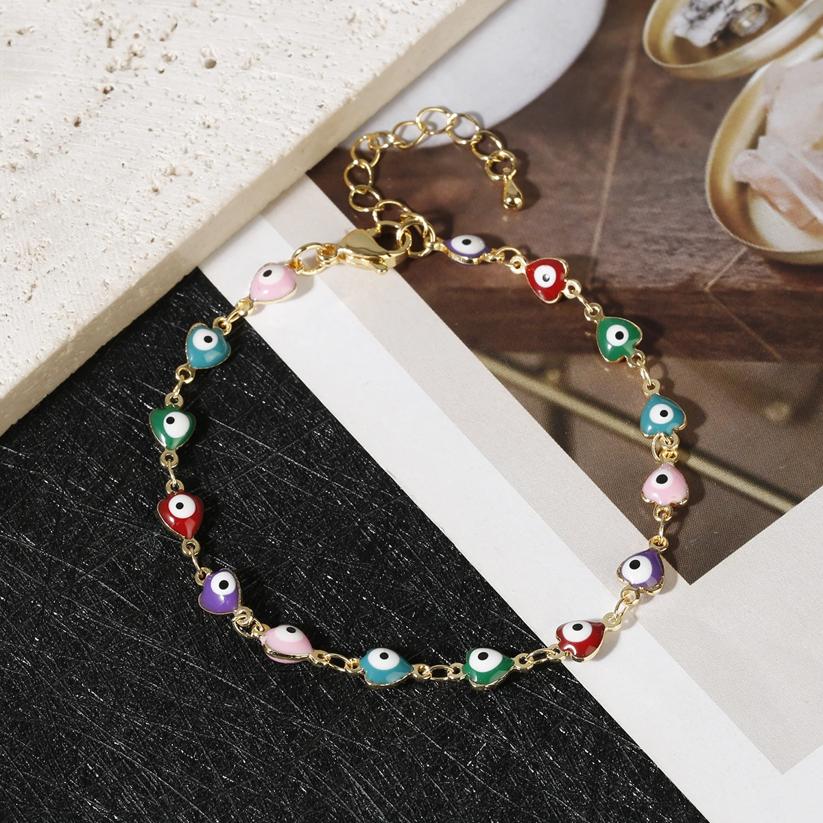 

Simple Charm Evil Eye Bracelet For Women Greek Eye Bracelet Charms Turkish Eye Jewelry Women Gifts