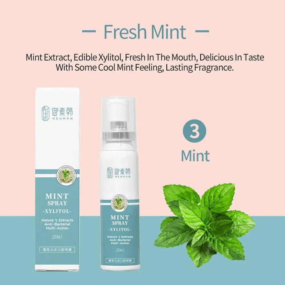 

Fresh Mouth Spray Remove Odor Oral Refreshing Fresh Fragrance Long Lasting Plaque Smoke Stains Removal Portable Oral Spray