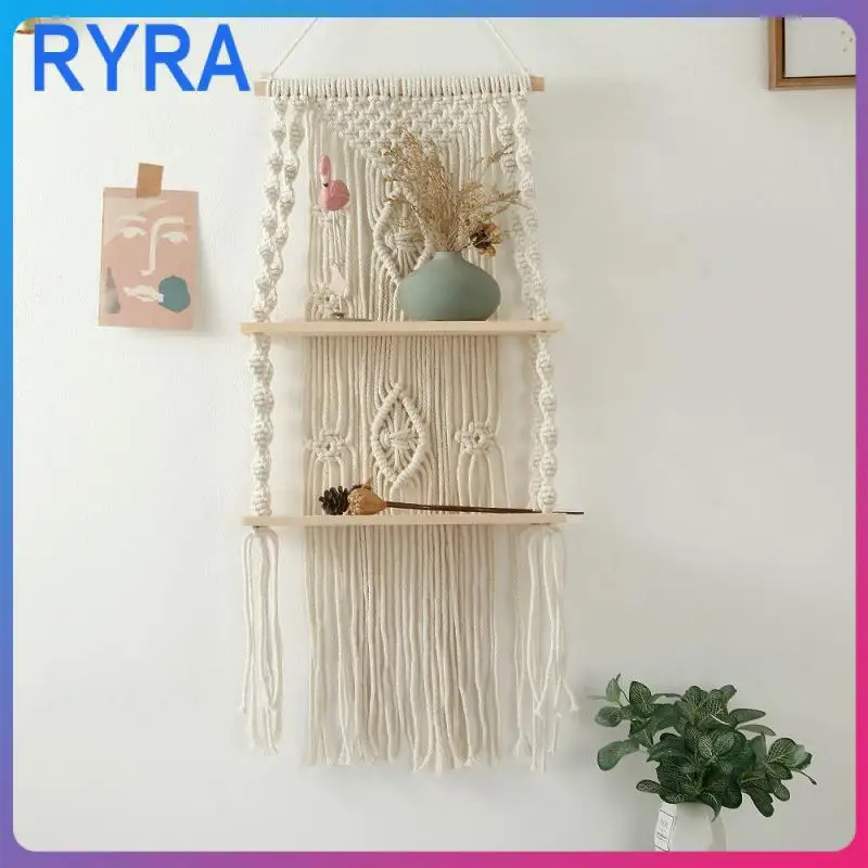 

Variety Of Styles Tapestry Home Wall Decoration Bohemian Cotton Thread Build Opp Bag Storage Rack Hand-woven Careful Workmanship