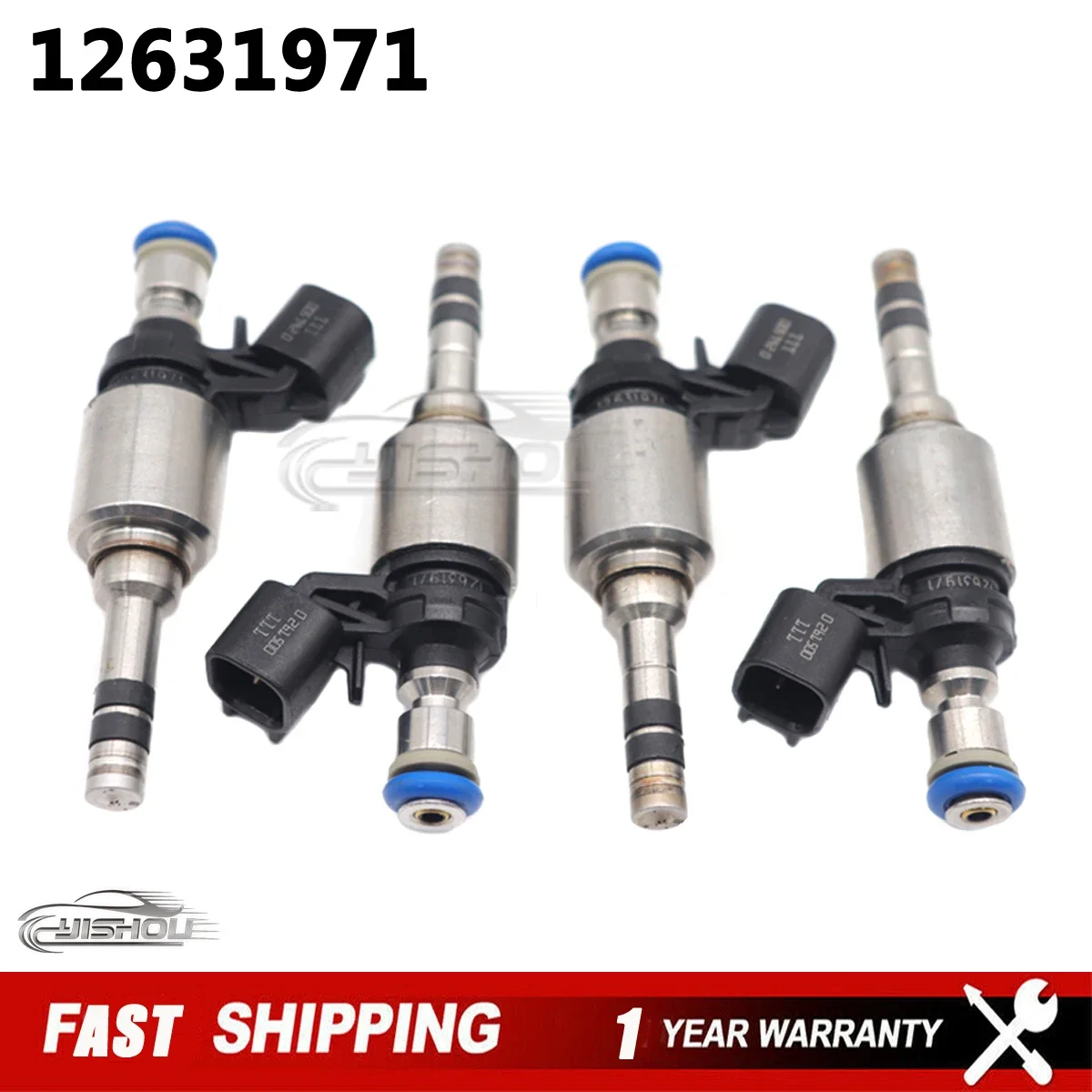 Комплект Из 4 Топливных Форсунок Для Chevrolet Impala Malibu Blazer Cadillac ATS CT6 CTS — Совместим С GMC