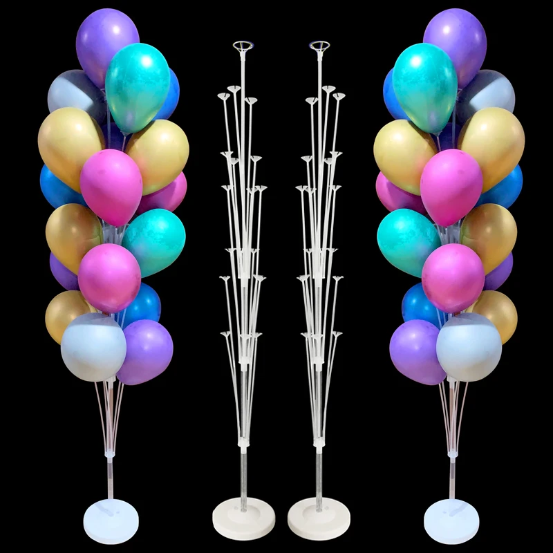 

1/2 Set Balloon Stand Column Balloons Holder Kids Adult Birthday Party Supplies DIY Wedding Bachelorette Decorations Baby Shower