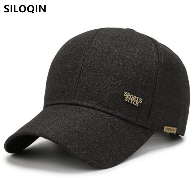 

Snapback Cap New Spring Cotton Baseball Caps For Men Simple Casual Sports Cap Male Bone Sunscreen Fishing Hats Free Shipping