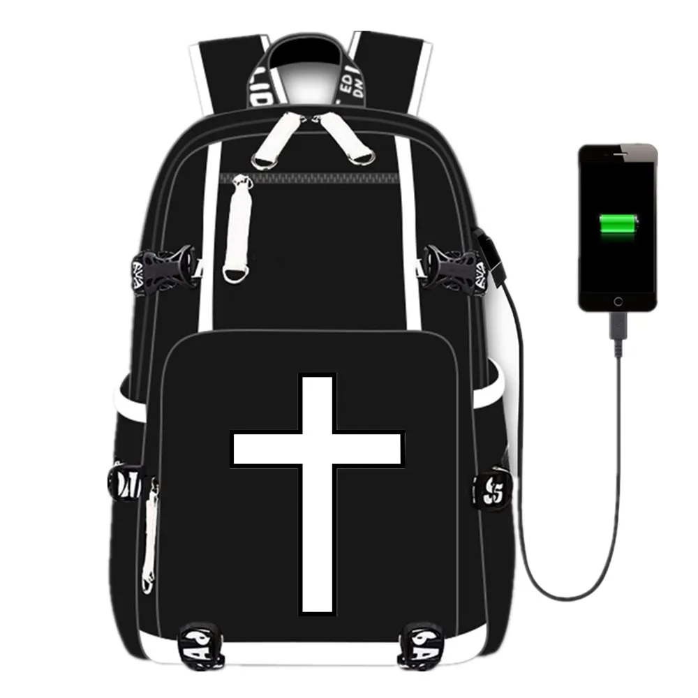 

Рюкзак для книг с USB-портом для девочек и мальчиков