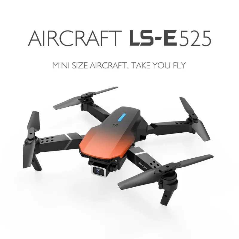 

New Orange-Black E88 Pro Mini Drone 4K Professional HD 4K 1080P Camera Height Hold RC Foldable Quadcopter Dron Gift Toys