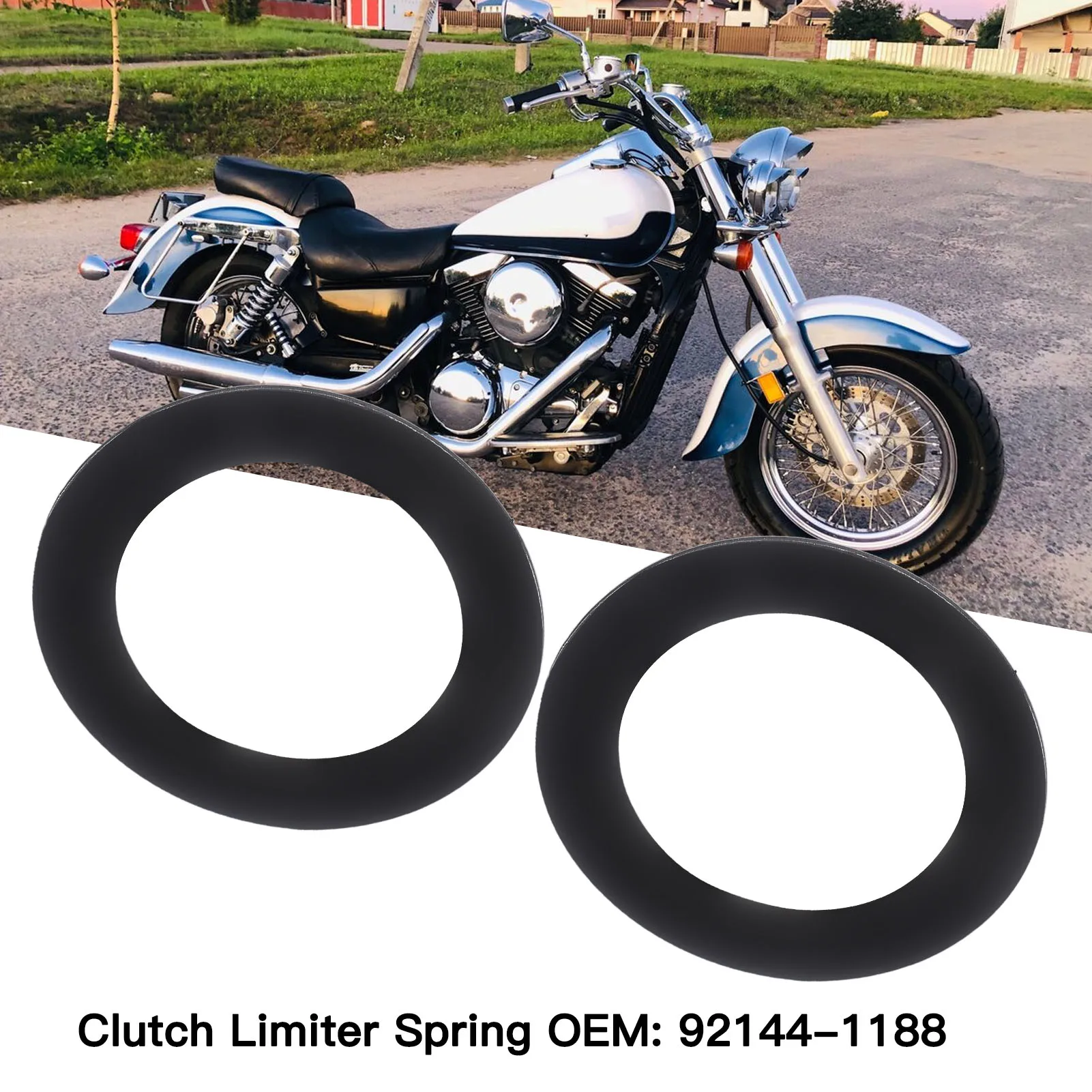 

3 шт., ограничитель сцепления, пружина 92144 1188, металлическая структура, ограниченная прокладка сцепления для Vulcan 88 SE 1500 Classic 1600 Mean Streak