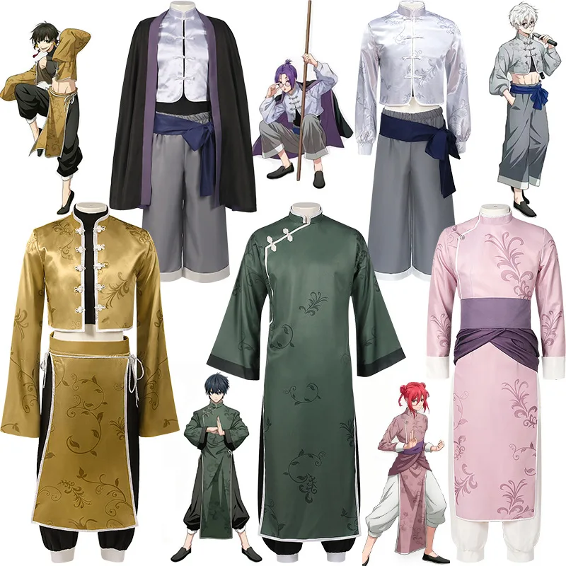 Аниме Blue Lock Bachira Isagi Reo Mikage Косплей Костюм Китайский Традиционный Кунг-Фу Униформа