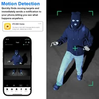 Умная PTZ Wi-Fi камера с тремя объективами#4