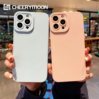 hitomi style solid color all inclusive case for iphone 13 12 pro max 12pro 12mini x xsmax xr se2 8 7 plus protector phone cover