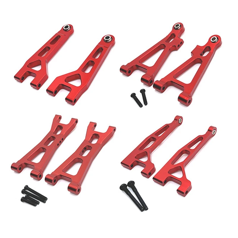 

1Set Replacement Parts Suitable For 16207 16208 16209 16210 H16 Remote Control Car Aluminum Upgrade Front And Rear Swing Arms