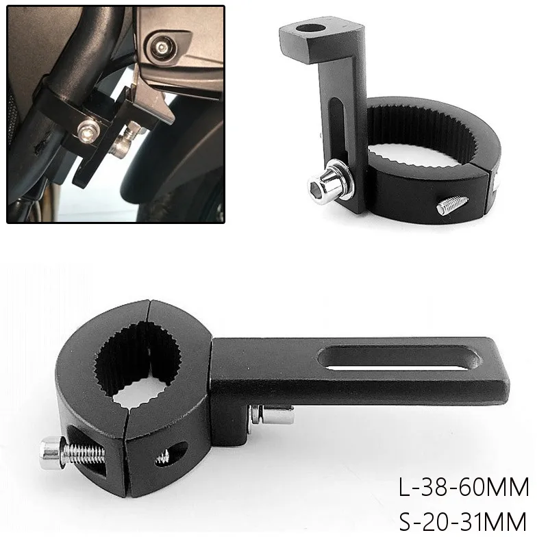 

1PC Motorcycle Headlights Clamp Holder 38-60mm Tube Fork Lamp CNC Motorbike Handle Bumper Adjustable Mount Bracket