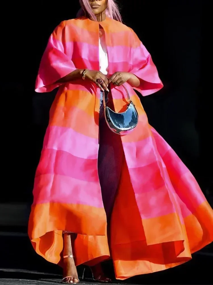 Женские длинные куртки Bonboho кардиган с круглым вырезом и короткими рукавами