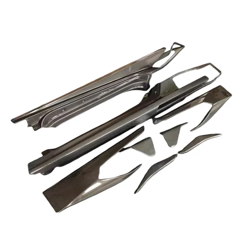 Высококачественная боковая юбка из углеродного волокна 3K в стиле M комплект 10