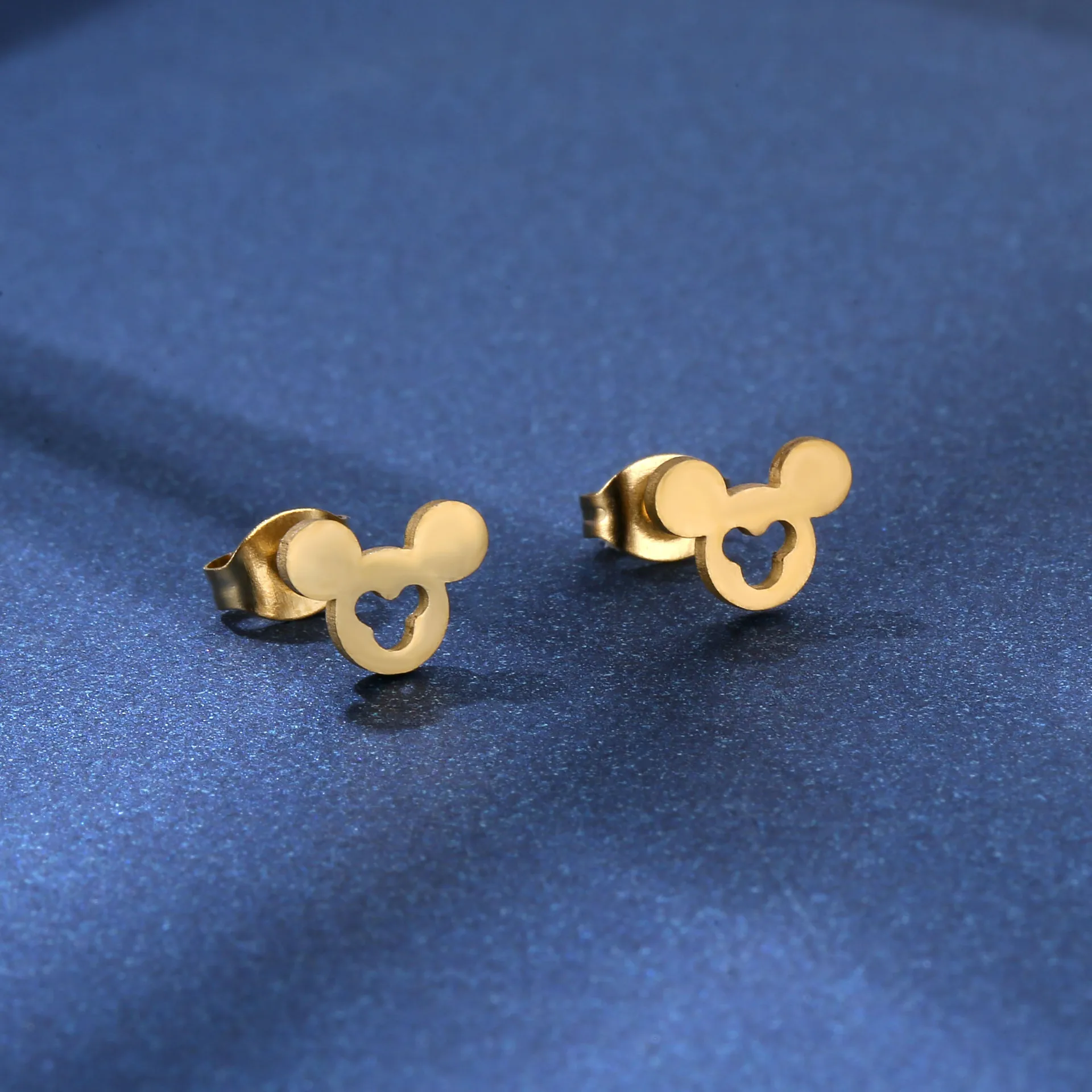 Колье из нержавеющей стали в стиле Disney серьги-гвоздики повседневные аксессуары