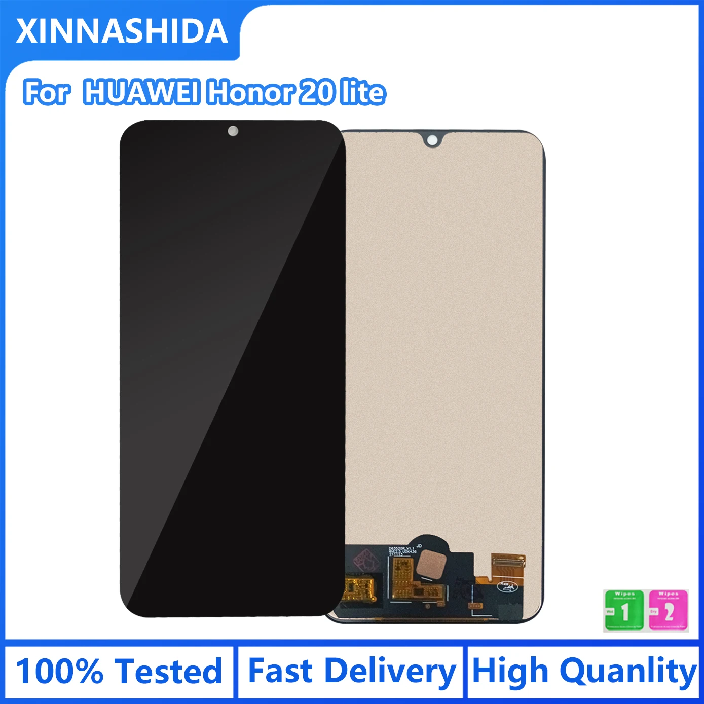 AAA+ ЖК-дисплей для Huawei Honor 20 Lite MAR-LX1H Сенсорный экран 20i HRY-LX1T Запчасти для замены.