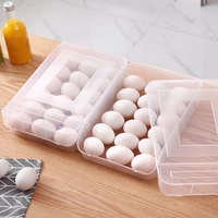 automatic slide eggs storage box egg tray with lid kitchen refrigerator egg rack holder container fridge organizer