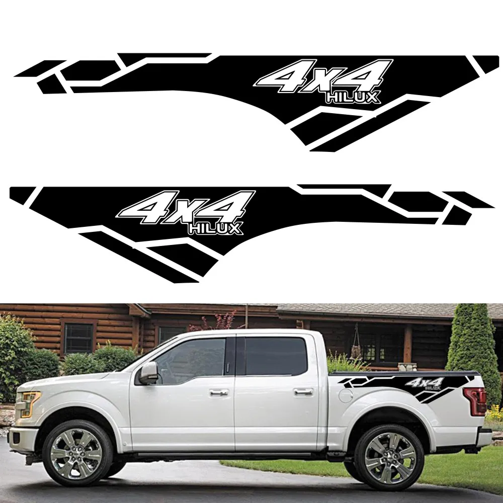 

2 шт., виниловая пленка для автомобильного багажника, 4x4