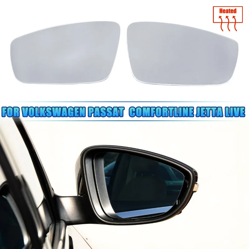 VW Jetta Mk6 Passat B7 Beetle 2011-2019 Зеркало заднего вида с подогревом Автозапчасти от Phfiskes