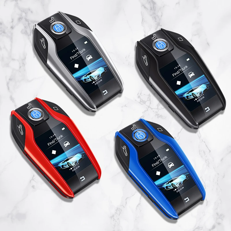 Универсальный модифицированный автомобильный бутик Smart Remote Key ЖК-экран для SAAB 9-2X