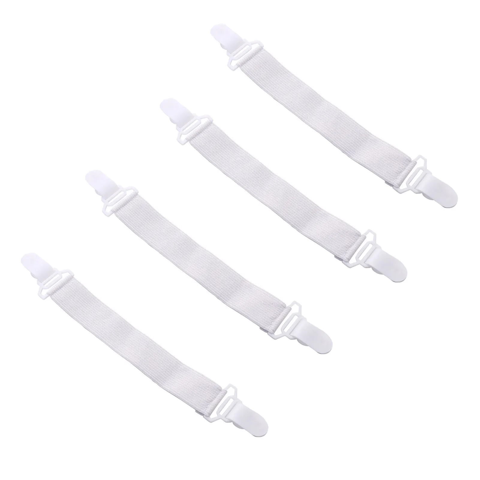 

4Pcs Household Fastener Suspenders Safe Easy to Use Duvet Clips for Curtain Furniture Slipcovers