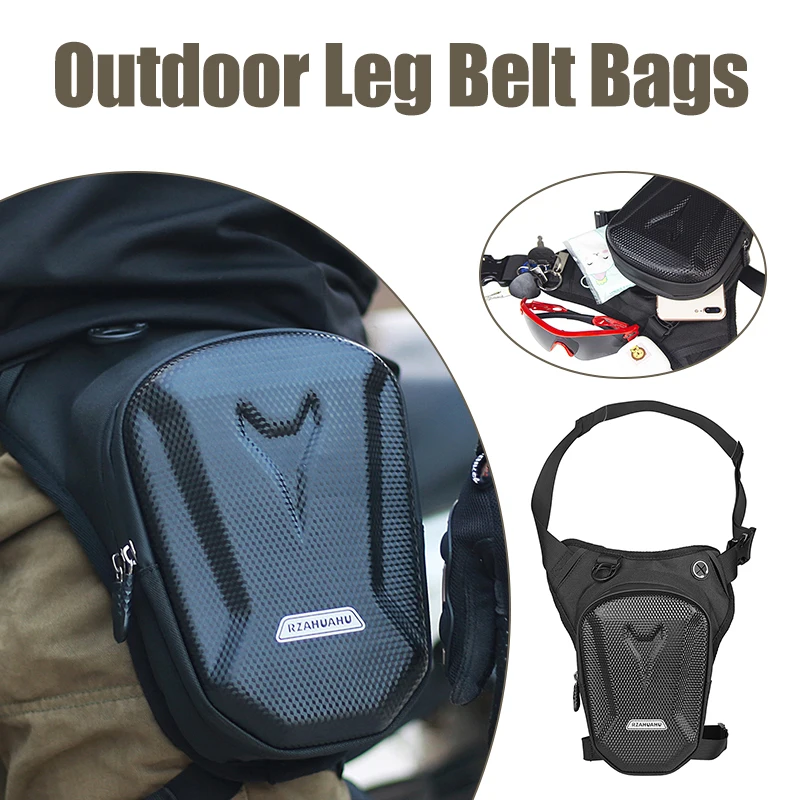 

Motorcycle Drop Waist Leg Bag Thigh Belt Hip Bum Waterproof Motorbike Mobile Phone Purse Fanny Pack Bags For Travel Outdoors