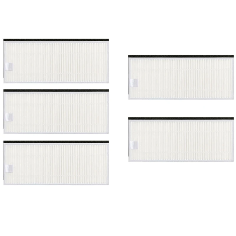 

5Pcs Replacement Filters for Ecovacs Deebot U2 DGN22 Robot Vacuum Cleaner Spare Parts Household Cleaning Tools