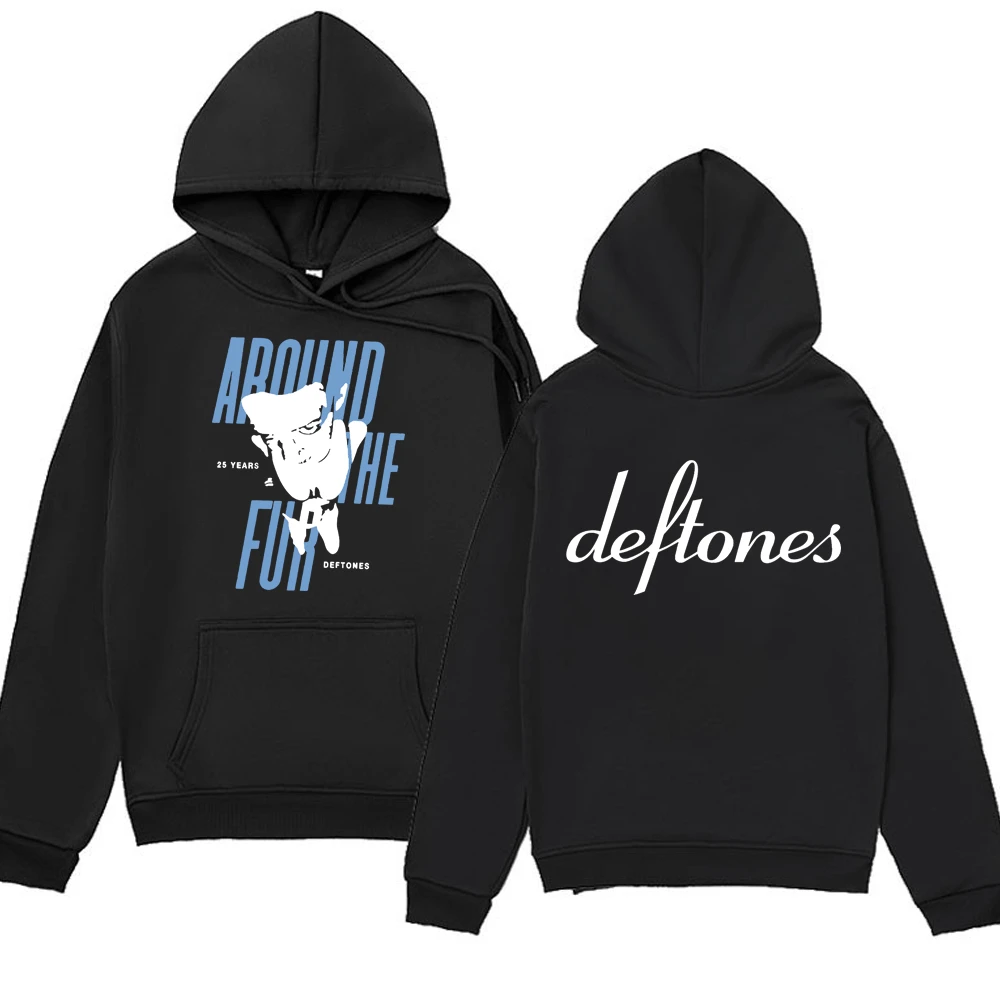 

Deftones Around The Fur Tour Band Concert Hoodie for Men Women Streetwear Punk Hip Hop Sweatshirt Goth Retro Hoodies Pullover