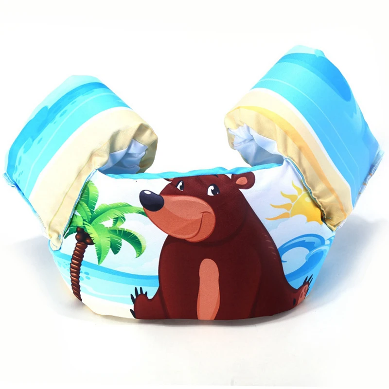

2-7 Children's Swimming Arm Rings Life Jacket Floating Kids Safety Life Saving Vest Children's Swimming Training Arm Rings Vest