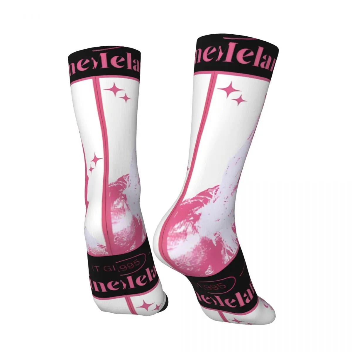 Забавные сумасшедшие носки для мужчин Badass в стиле хип-хоп Harajuku Melanie Martinez