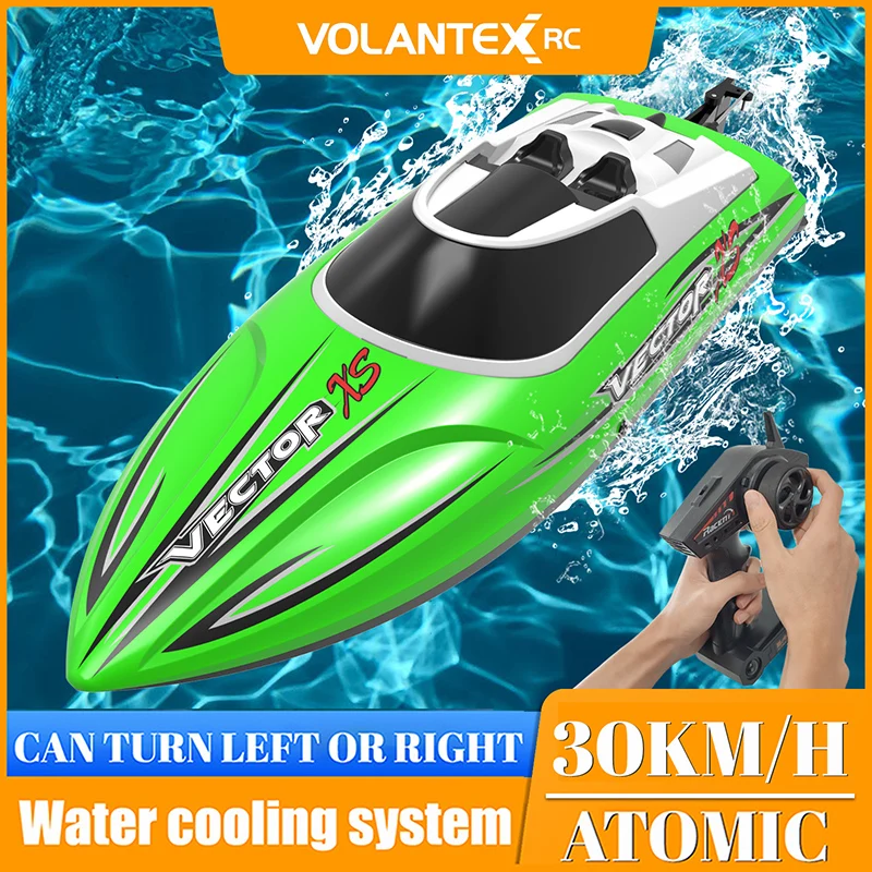 

Volante EXA795-4 30km/H High Speed RC Boat Model Waterproof Remote Control Speed Boat Boat Children Electric Toy Boat