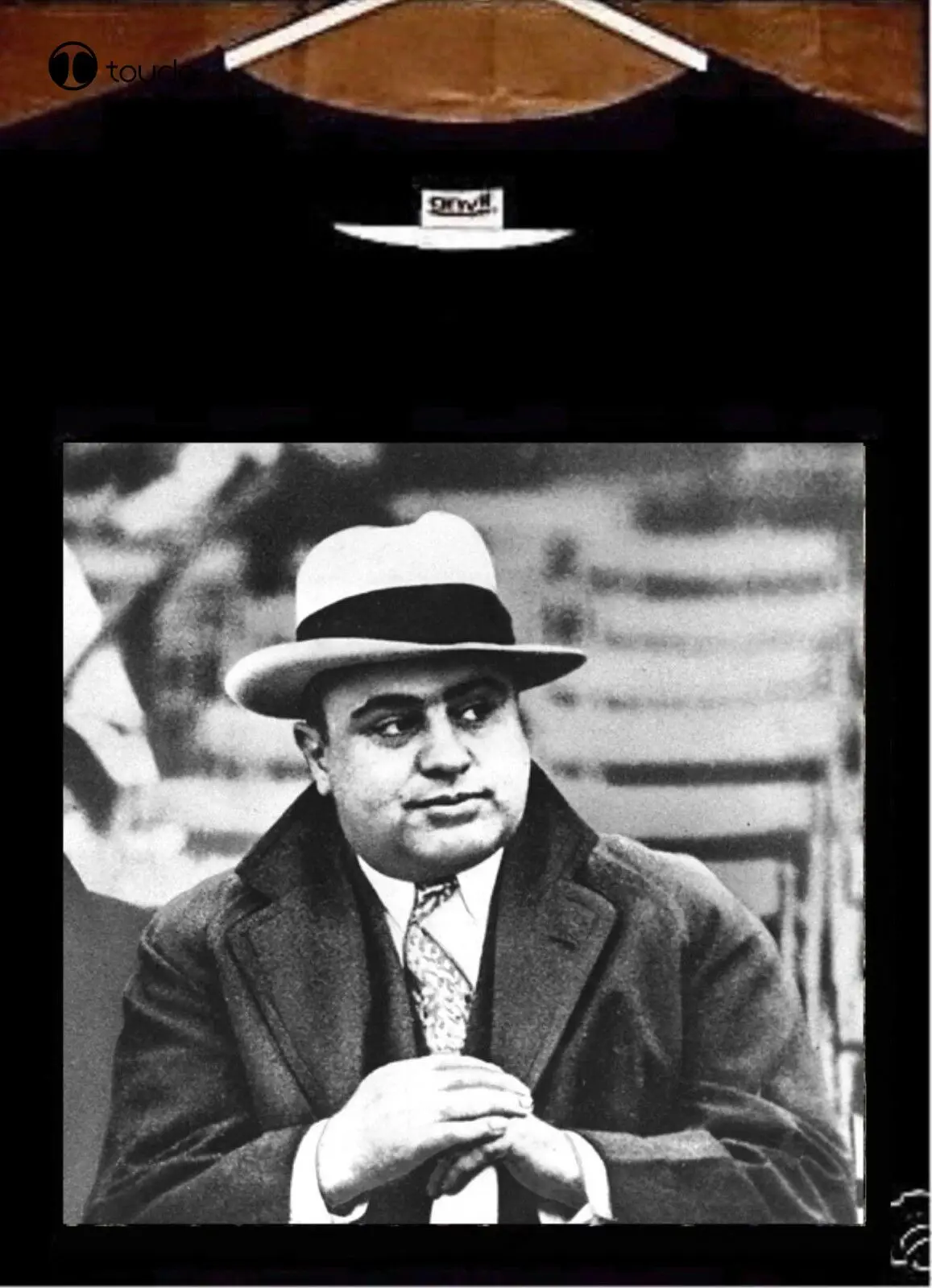 

Футболка Al Capone, футболка Al Capone, футболка Aldult на заказ, подростковая, унисекс, цифровая печать, модная забавная Новая женская футболка