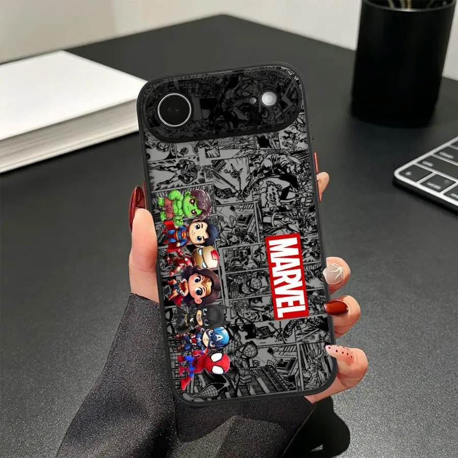 Фото Чехол для телефона Deadpool Venom America Funda Back для iPhone 17 Pro Max 7 8 SE 14 16 Plus 17e 11 12 13 Mini Air 15 XS XR №1