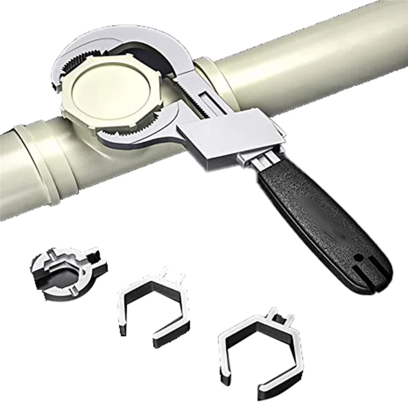 Универсальный Регулируемый двухсторонний гаечный ключ прецизионный для