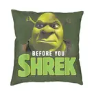Модный смешной чехол для подушки Шрек с аниме мемом чехол для подушки Майк Майерс чехол для дивана квадратная Подушка Чехол для домашнего декора
