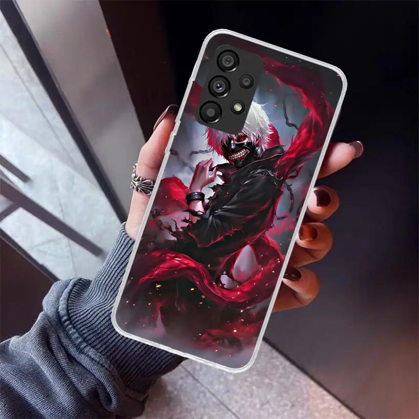 Фото Чехол для телефона G-Ghoul Tokyo Kaneki Ken для Samsung Galaxy A17 A57 A37 A16 A26 A36 A56 A15 A25 A35 A55 A14 A13 A54 A53 A34 A24 A33 A №3