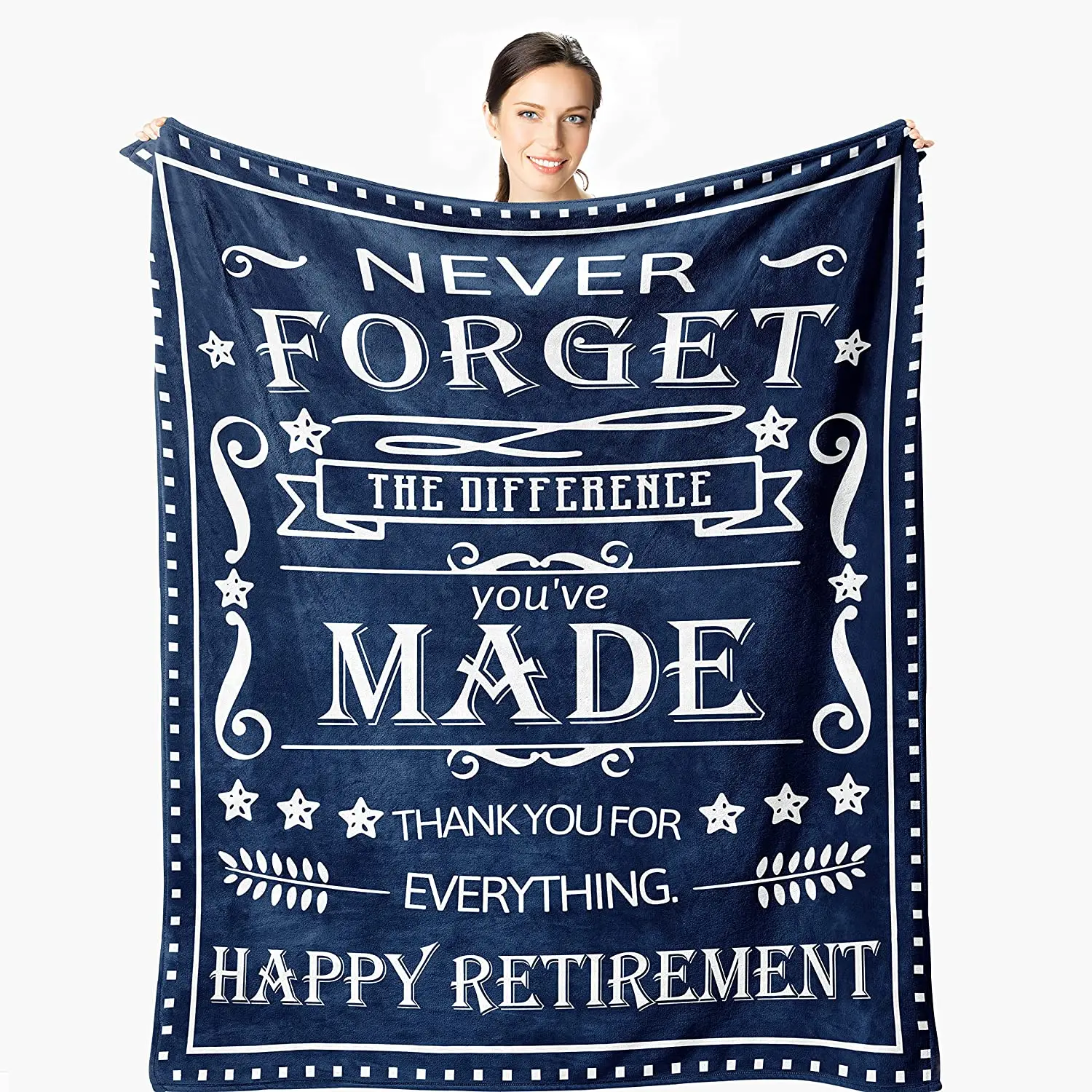 

Retirement Gifts for Women Men Retirement Throw Blankets Farewell Gifts for Coworkers Boss Retirement Party Gifts