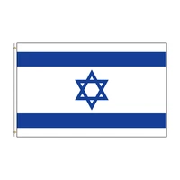 3x5 ft israel flag polyester printed banner for decor