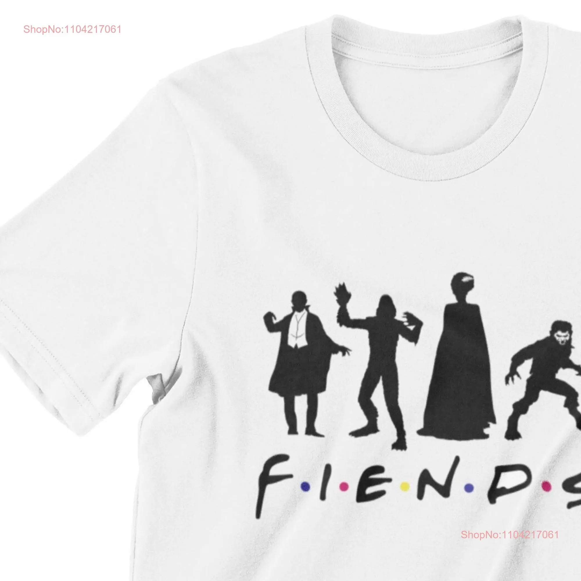 Футболка Fiends Monsters Team up с длинными или короткими рукавами