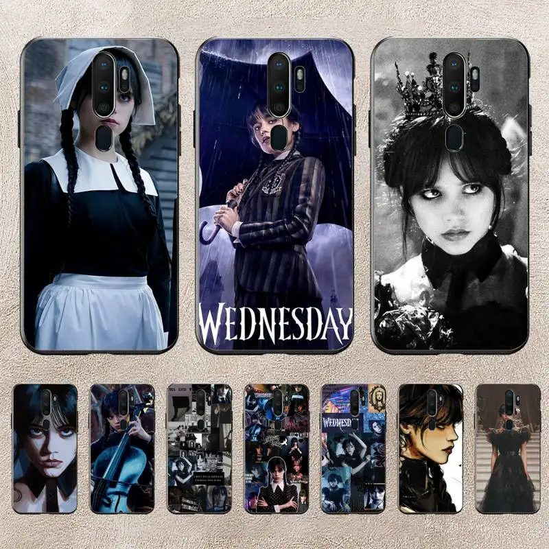 

W-Wednesday Phone Case For Redmi 9A 8A 6A Note 9 8 10 11S 8T Pro K20 K30 K40 Pro PocoF3 Note11 5G Case