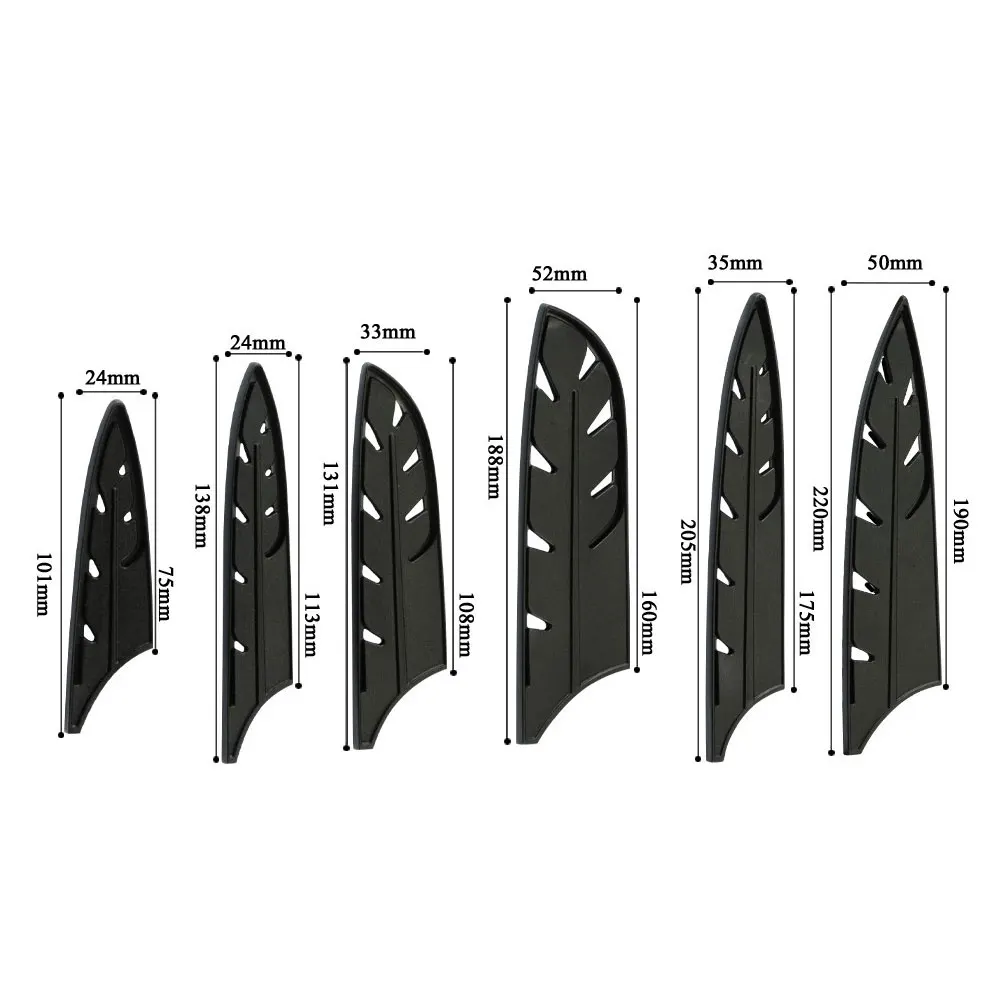 

10Pcs Reusable Knives Protective Sleeve Knives Sheathes Knives Protectors for Home