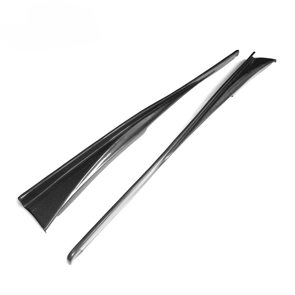 

Carbon fiber car side bumper skirt