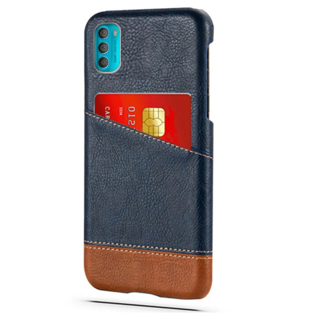 

Wallet Case For Moto G71 5G Case G51 5G Mixed Splice PU Leather Credit Card Cover For Motorola Moto G51 5G Funda Para G 71 Coque