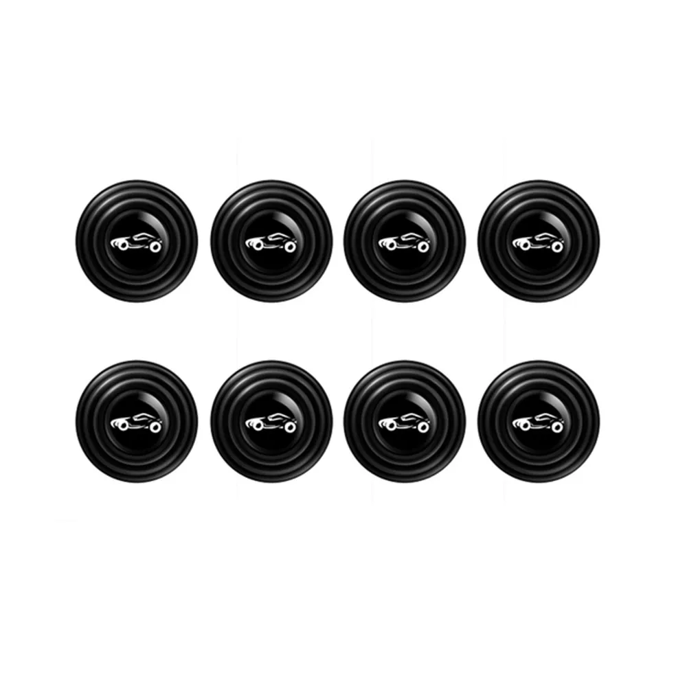 

10pcs/Set Car Anti-shock Pads Door Anti-Collision Stickers Silicone Sound Insulation And Shock-Absorbing Gaskets